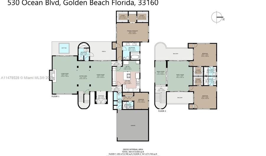 530 Ocean Blvd, Golden Beach, FL 33160 - 4 Beds, 5 Bath