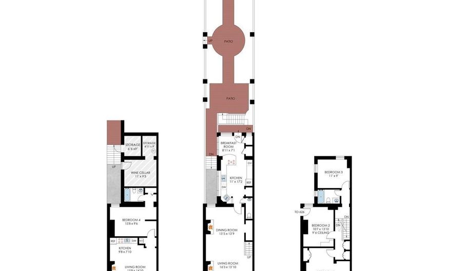 628 A St NE, Washington, DC 20002 - 4 Beds, 3 Bath