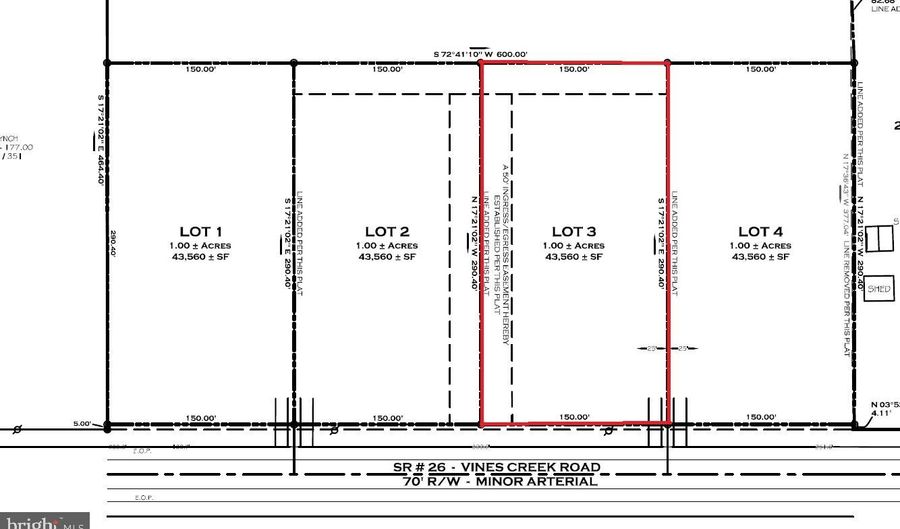VINES CREEK Road lot 3, Dagsboro, DE 19939 - 0 Beds, 0 Bath