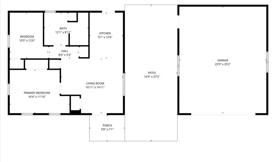 3716 W 5th St, Afton, WI 53501 - 2 Beds, 1 Bath