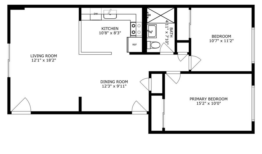 4220 Bonhill Dr 3E, Arlington Heights, IL 60004 - 2 Beds, 1 Bath