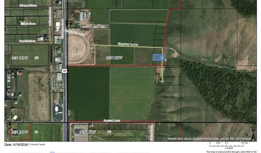 HADERLIE 5TH ADDITION lot 11, Afton, WY 83110 - 0 Beds, 0 Bath