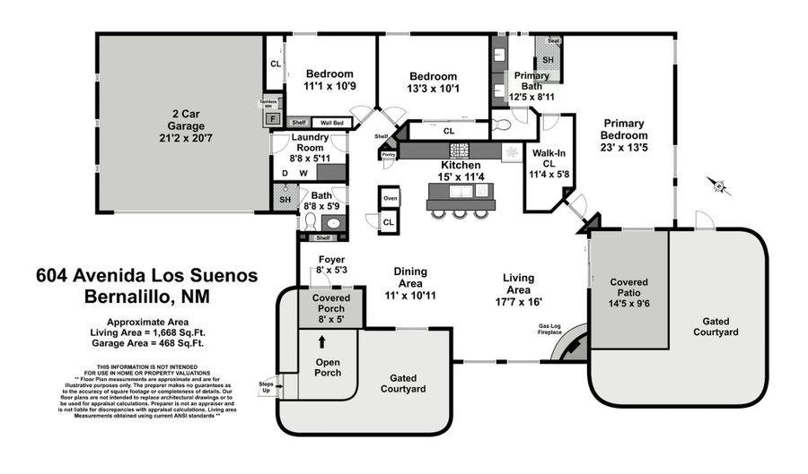 604 Avenida Los Suenos, Bernalillo, NM 87004 - 3 Beds, 2 Bath