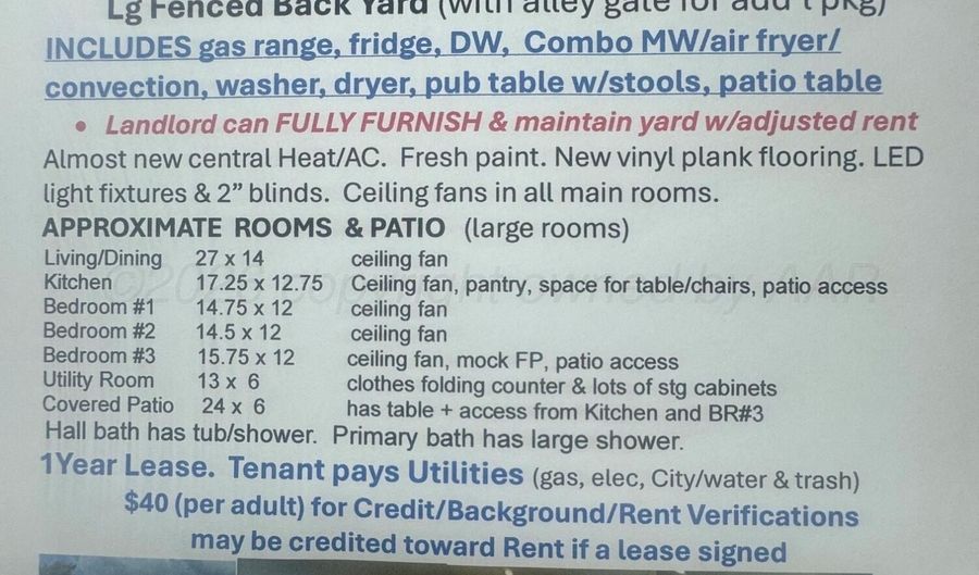 2807 S Washington St, Amarillo, TX 79109 - 3 Beds, 2 Bath