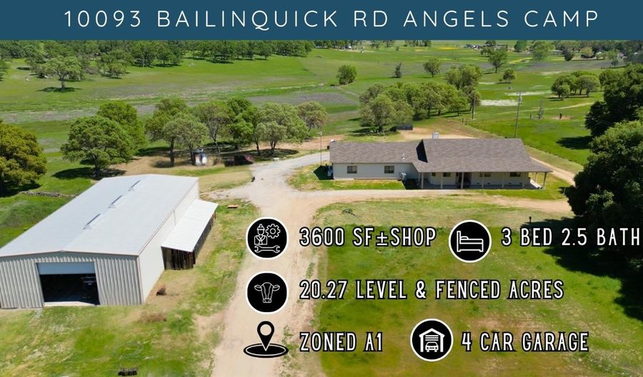 10093 Bailinquick Rd, Angels Camp, CA 95222 - 3 Beds, 3 Bath