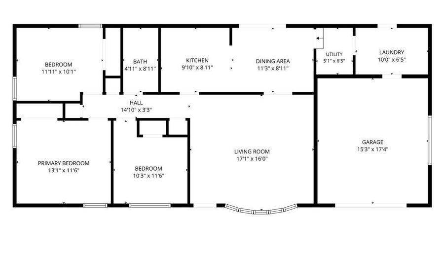 19 Buchanan Ave, Amity Harbor, NY 11701 - 3 Beds, 1 Bath