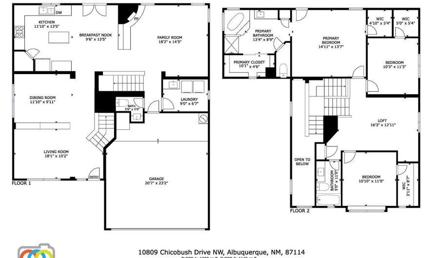 10809 CHICOBUSH Dr NW, Albuquerque, NM 87114 - 3 Beds, 3 Bath