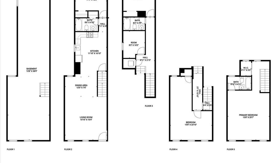1028 N EDEN St, Baltimore, MD 21205 - 5 Beds, 3 Bath