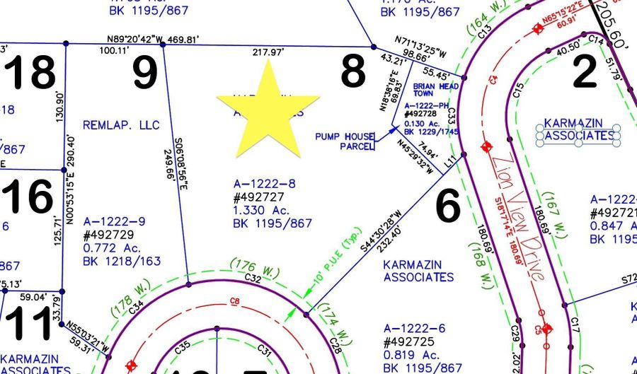 176 W Zion View Dr, Brian Head, UT 84719 - 0 Beds, 0 Bath