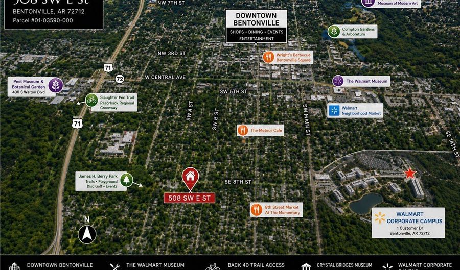 508 SW E St Lot 8A, Bentonville, AR 72712 - 0 Beds, 0 Bath