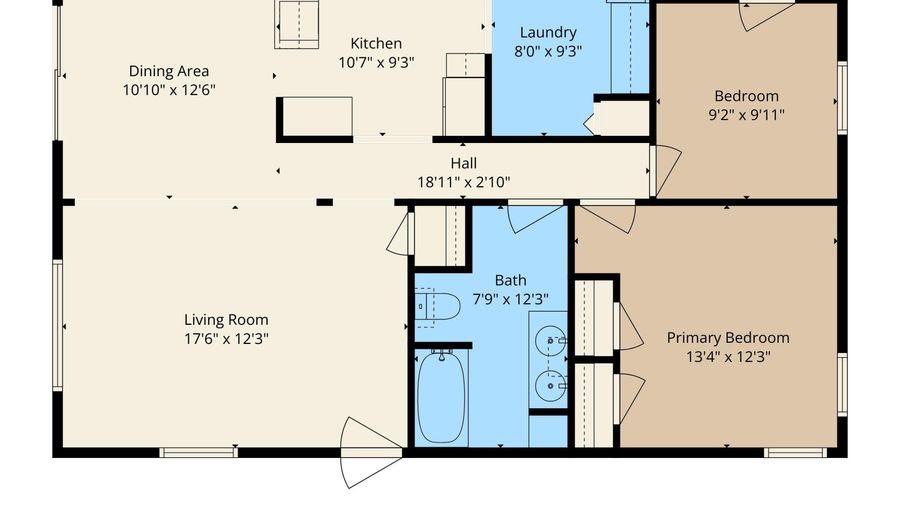 953 Savannah River Dr, Adrian, MI 49221 - 2 Beds, 1 Bath