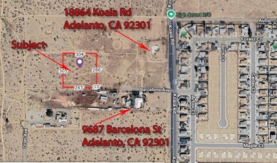 9690 Barcelona Ave, Adelanto, CA 92301 - 0 Beds, 0 Bath