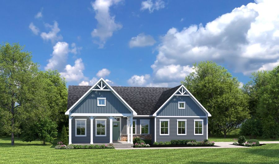 10707 Windmill Creek Ln Plan: Anderson with Finished Basement, Berlin, MD 21811 - 3 Beds, 3 Bath