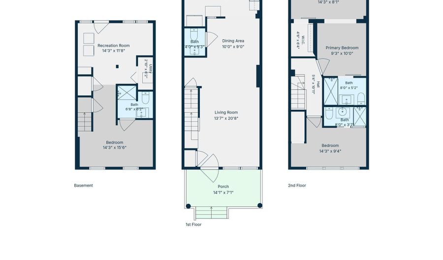 1436 W ST SE, Washington, DC 20020 - 3 Beds, 4 Bath