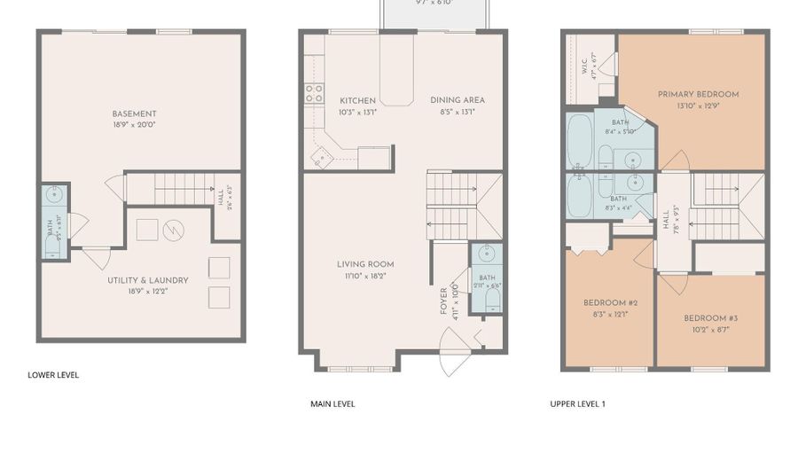 3416 CLAIRBORNE Way, Abingdon, MD 21009 - 3 Beds, 4 Bath