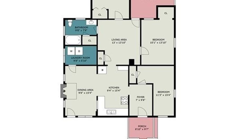 410 Kaye St, Archdale, NC 27263 - 3 Beds, 1 Bath
