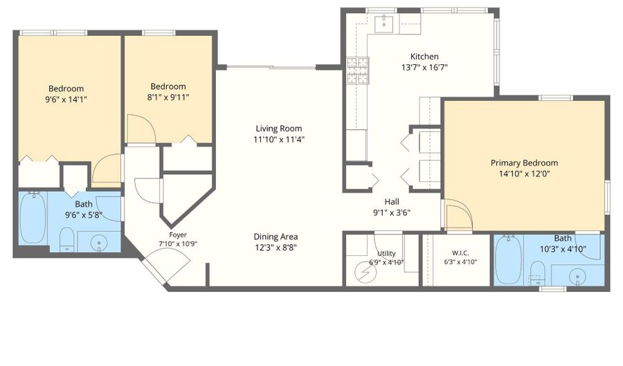 1305 SHERIDAN Pl, Bel Air, MD 21015 - 3 Beds, 2 Bath