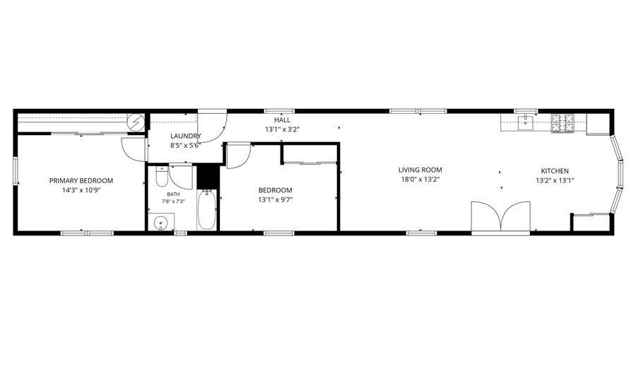 3 Monroe Ave, Allenstown, NH 03275 - 2 Beds, 1 Bath