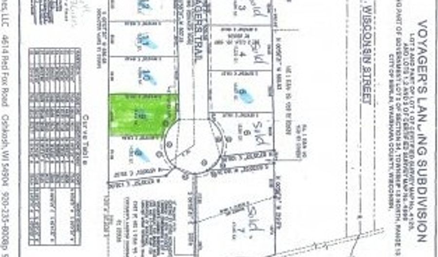 VOYAGERS Trail Lot 9, Berlin, WI 54923 - 0 Beds, 0 Bath