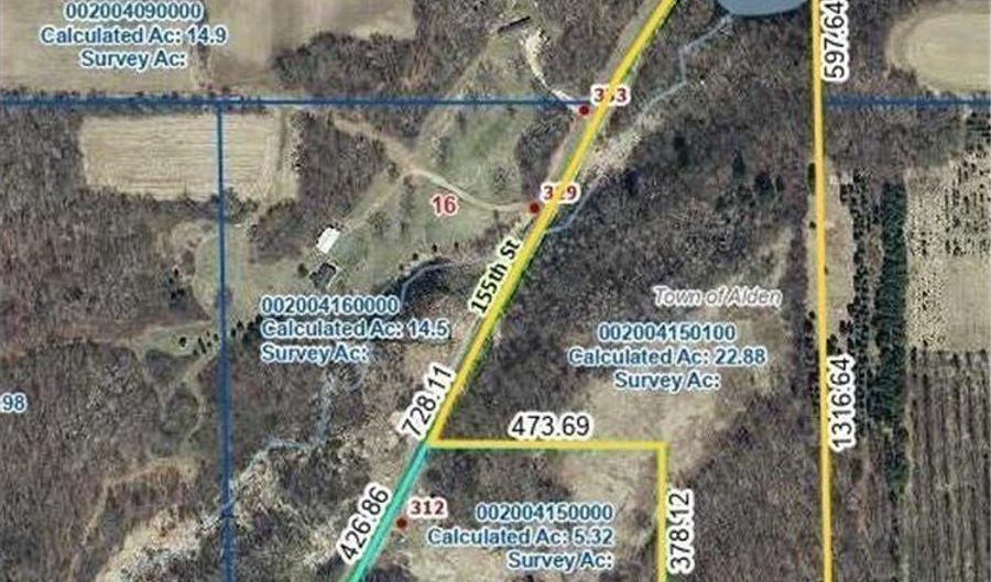 Tbd 155th Street, Alden, WI 54001 - 0 Beds, 0 Bath