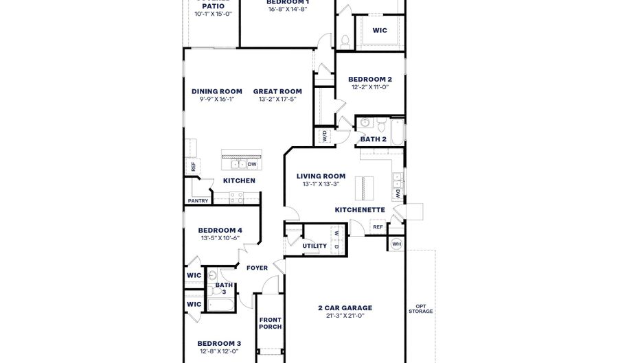 1476 S 241st Ave, Buckeye, AZ 85326 - 4 Beds, 3 Bath