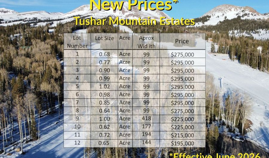 Tushar Mountain Estates Lot # 3, Beaver, UT 84713 - 0 Beds, 0 Bath