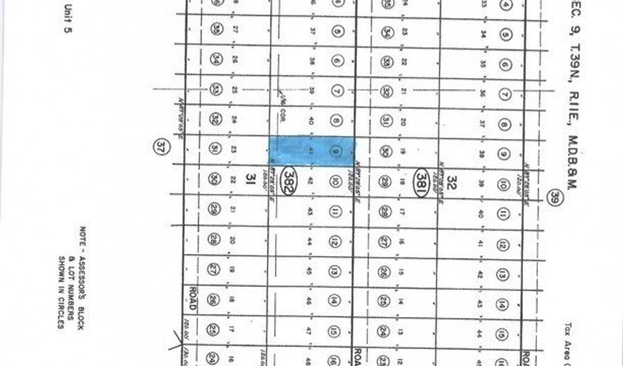 0 Bison Rd Lot 41 Blk 31 Unit 5, Alturas, CA 96101 - 0 Beds, 0 Bath
