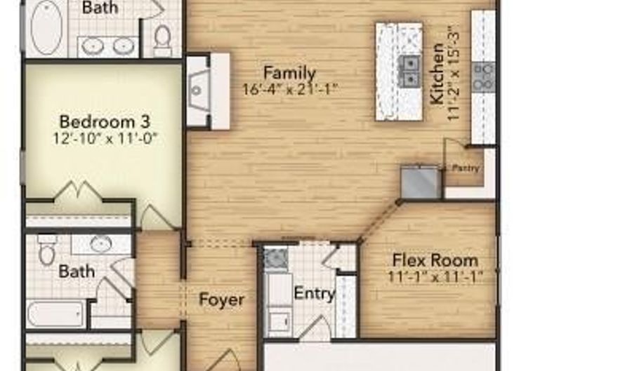 445 Pickett Creek Dr, Aledo, TX 76008 - 3 Beds, 2 Bath