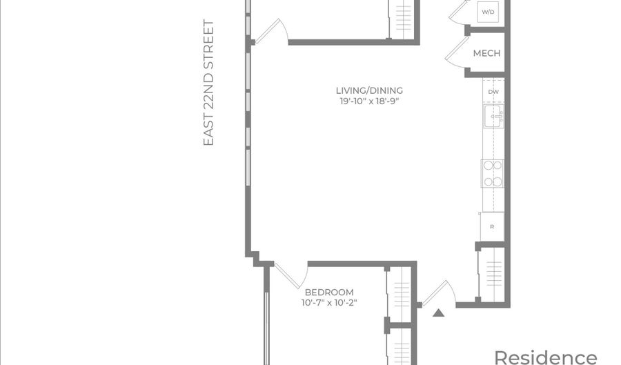 25 E 22ND St 202, Bayonne, NJ 07004 - 2 Beds, 1 Bath