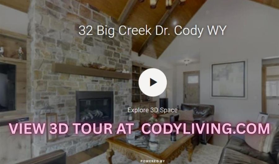 32 Big Creek Dr, Cody, WY 82414 - 3 Beds, 2 Bath