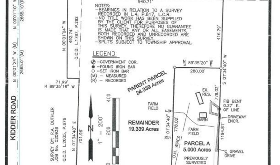 Hough Road, Almont, MI 48003 - 0 Beds, 0 Bath