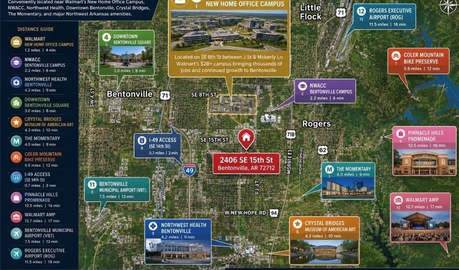 2406 SE 15Th St, Bentonville, AR 72712 - 3 Beds, 2 Bath