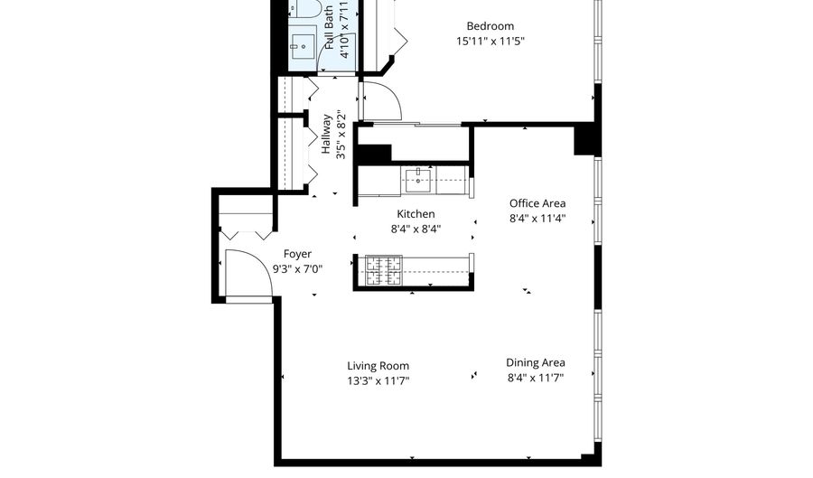 1225 KENNEDY Blvd 3F, Bayonne, NJ 07002 - 1 Beds, 1 Bath