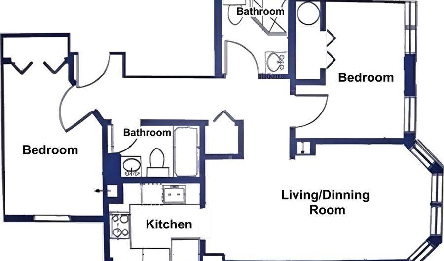 534 Commonwealth Ave 3A, Boston, MA 02215 - 2 Beds, 2 Bath