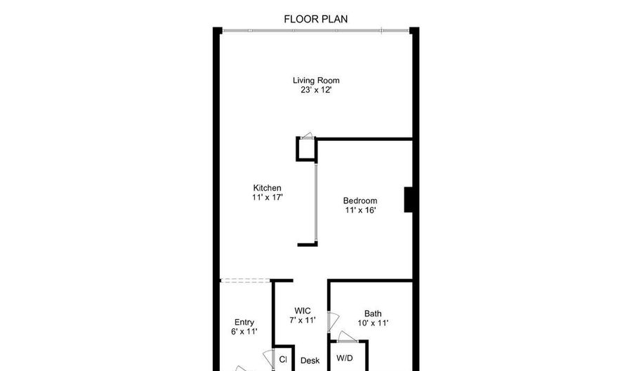 1133 14TH St NW 806, Washington, DC 20005 - 1 Beds, 1 Bath