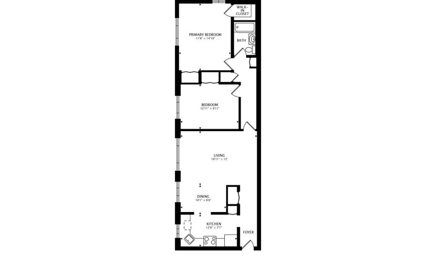 10501 MONTROSE Ave 103, Bethesda, MD 20814 - 2 Beds, 1 Bath