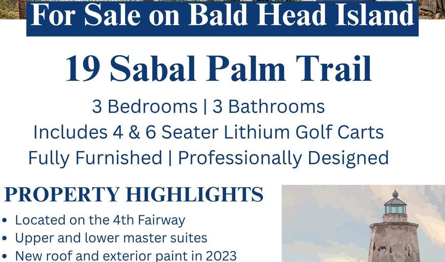 19 Sabal Palm Trl, Bald Head Island, NC 28461 - 3 Beds, 3 Bath