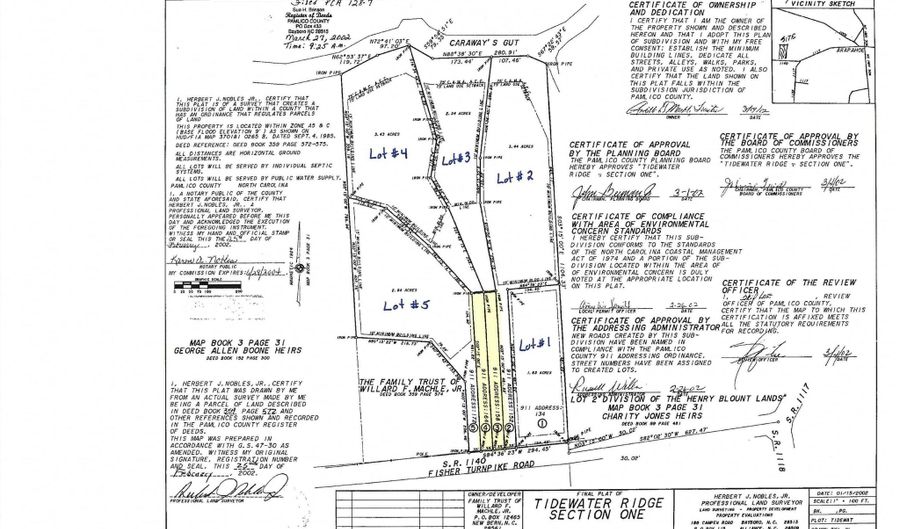 158 Fisher Turnpike Rd Lot 3, Arapahoe, NC 28510 - 0 Beds, 0 Bath