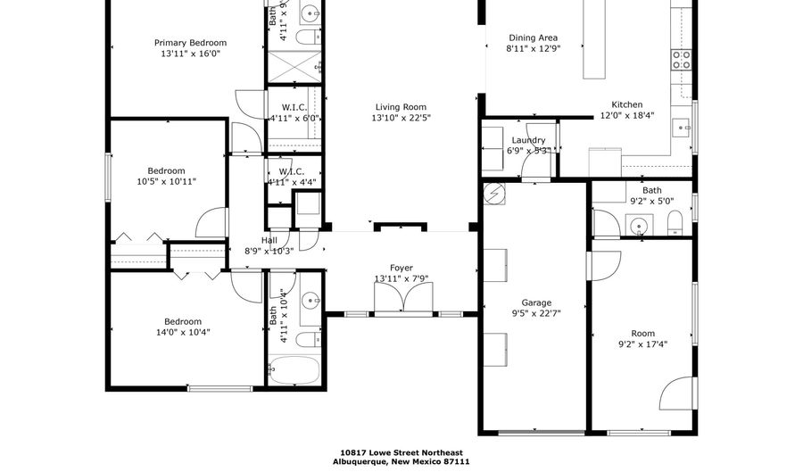 10817 LOWE St NE, Albuquerque, NM 87111 - 3 Beds, 3 Bath