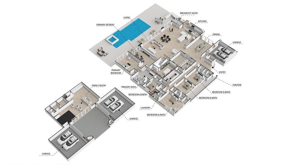 43 Crested Cloud Way, Las Vegas, NV 89135 - 5 Beds, 7 Bath