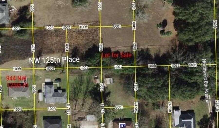 Tbd NW 125TH PLACE, Anthony, FL 32617 - 0 Beds, 0 Bath