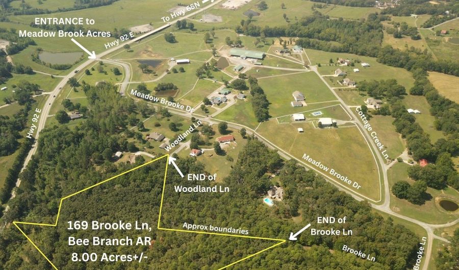 169 Brooke Ln, Bee Branch, AR 72013 - 0 Beds, 0 Bath