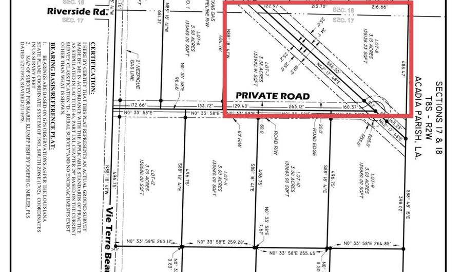Tbd Trudell Lane, Basile, LA 70515 - 0 Beds, 0 Bath