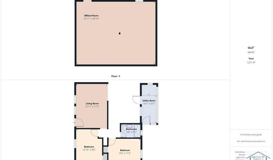 6610 Oak Level Rd, Bassett, VA 24055 - 2 Beds, 1 Bath