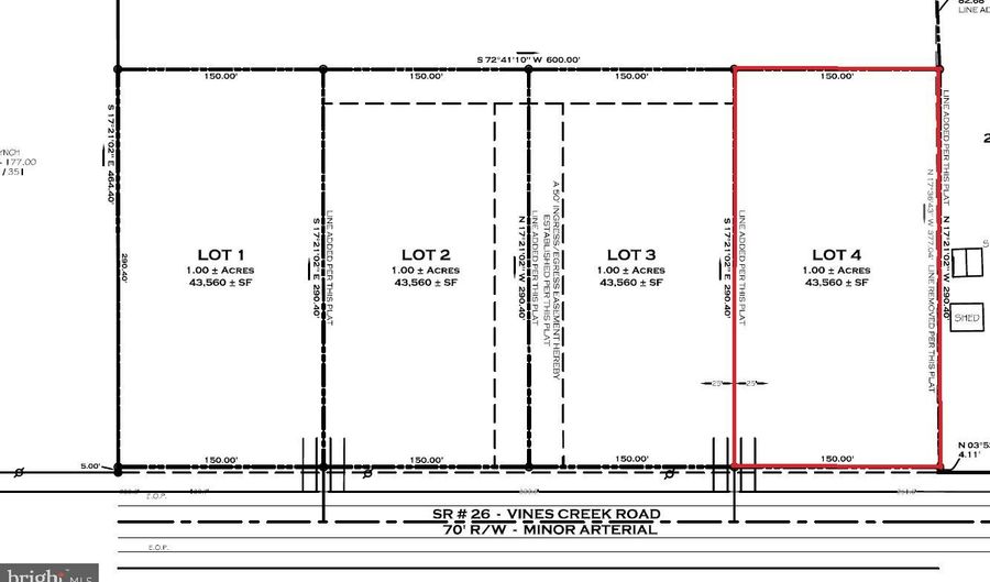 VINES CREEK Road lot 4, Dagsboro, DE 19939 - 0 Beds, 0 Bath