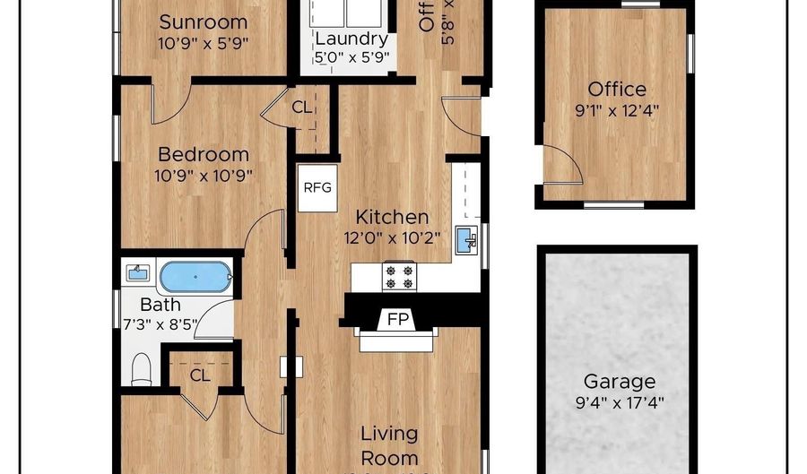 1539 6Th St, Alameda, CA 94501 - 2 Beds, 1 Bath