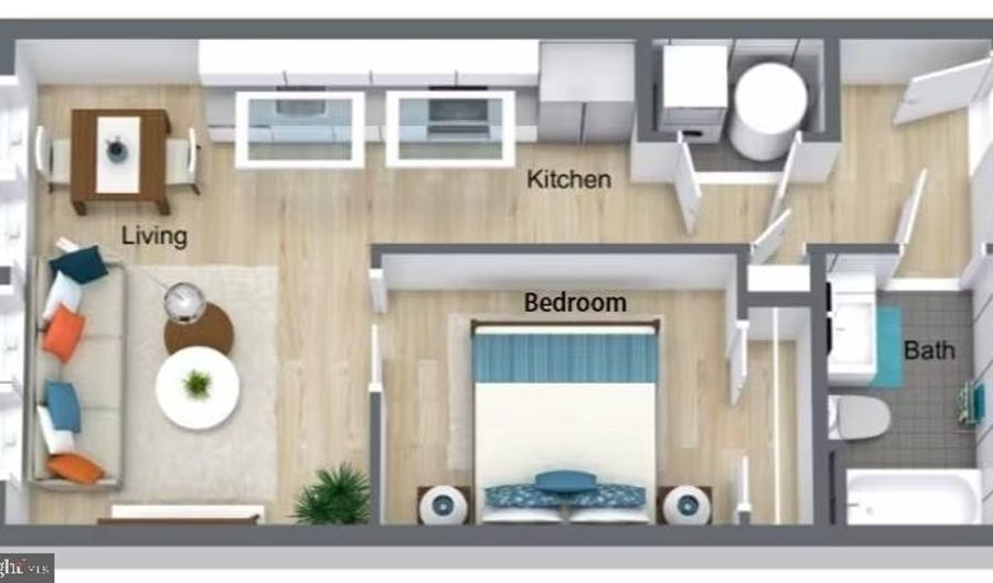 319 W FRANKLIN St 506, Baltimore, MD 21201 - 1 Beds, 1 Bath