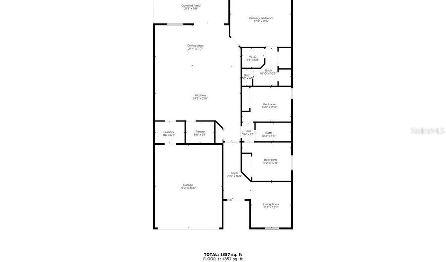 1106 TROPEA Ln, Auburndale, FL 33823 - 3 Beds, 2 Bath