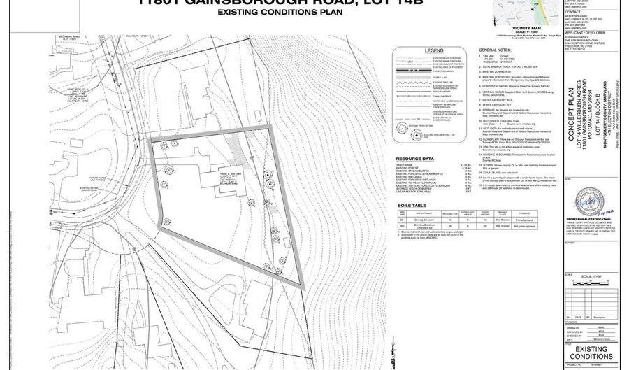 11801 GAINSBOROUGH Rd, Potomac, MD 20854 - 0 Beds, 0 Bath