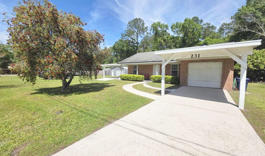 231 3RD INCLUDES ADJACENT LOT St W, Baldwin, FL 32234 - 2 Beds, 2 Bath